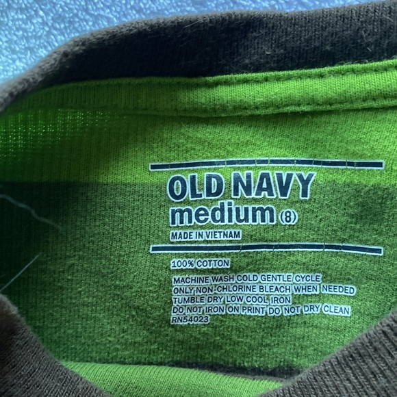 Boys: OLD NAVY: L/S Sweater/Shirt- Size M - Picture 2 of 2